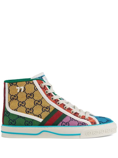 gucci multicolor sneaker|Gucci sneakers diamond.